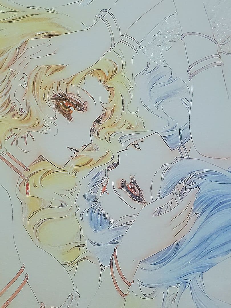 【M＆I ART SYSTEM】中嶋敦子『睡蓮－煌めきのつぼみ－』サイン入り版画