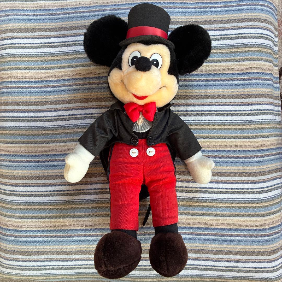 ミッキーマウス ぬいぐるみ　メモリーゴーラウンド　ディズニーランド　1980年代