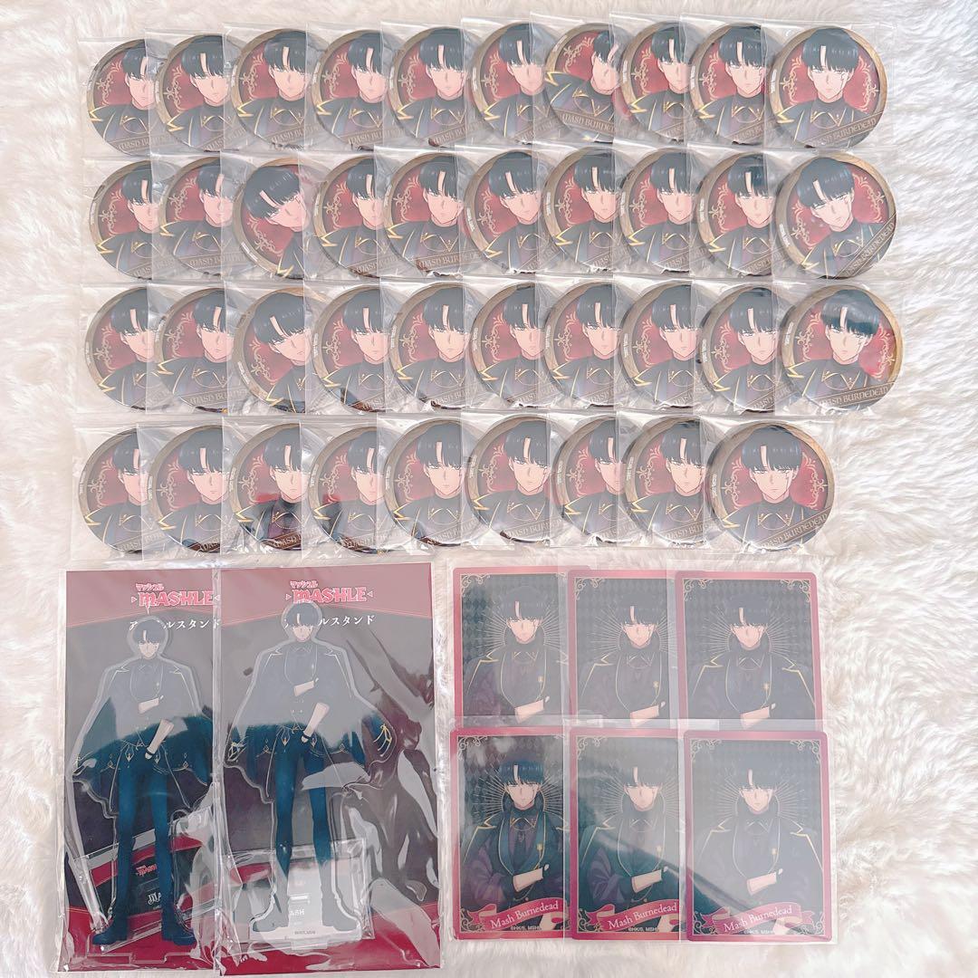 マッシュル ジャンプフェスタ JF 2024 缶バッジ マッシュ・バーンデッド