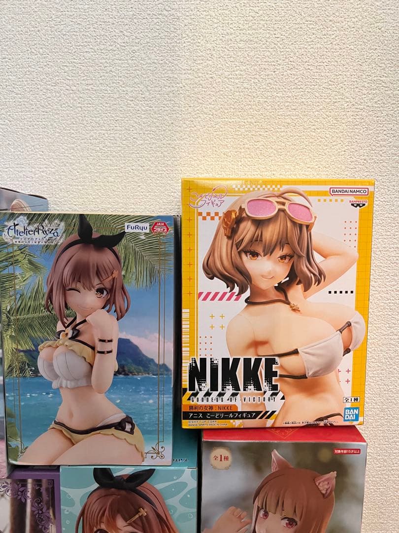 ライザのアトリエ　ダンダダン　ヒロアカ　狼と香辛料　宇崎月　フィギュア　プライズ