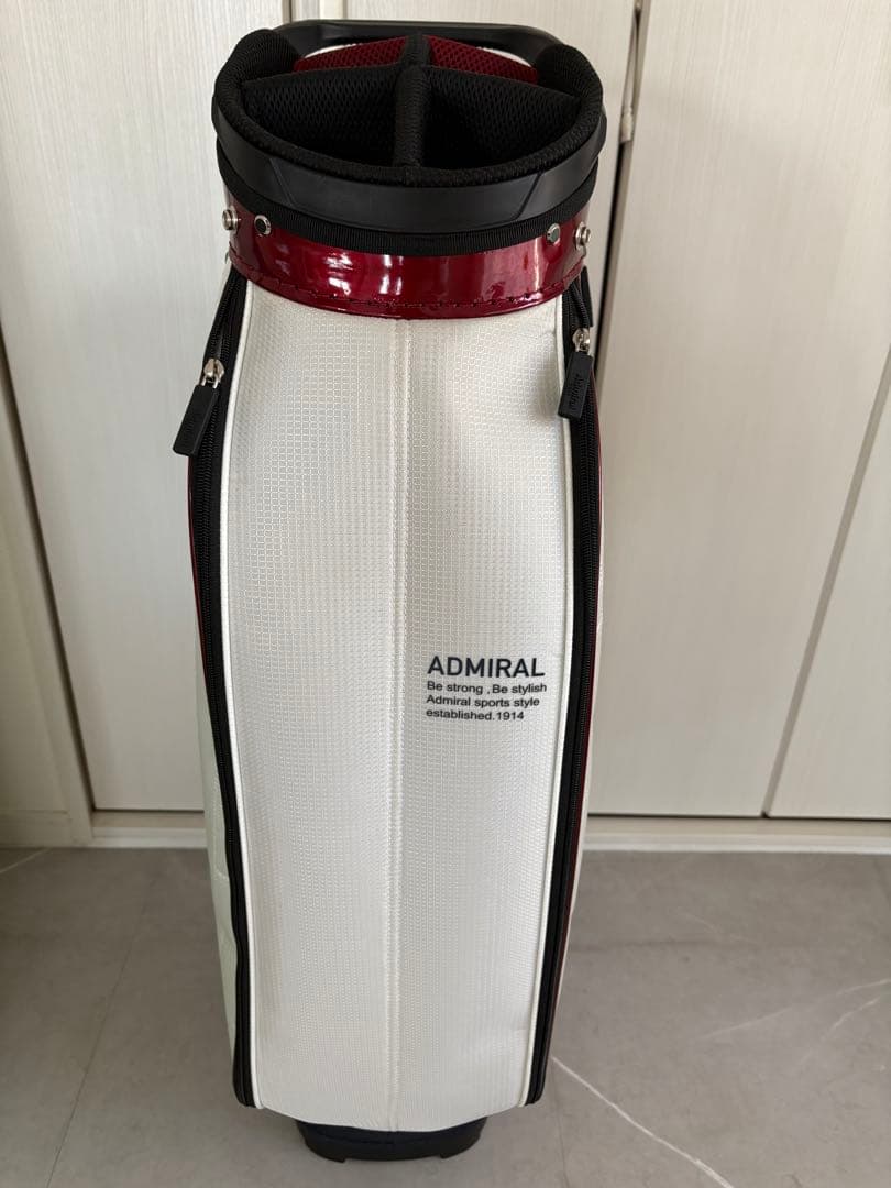 アドミラル　ゴルフ　キャディバッグ　トリコロール