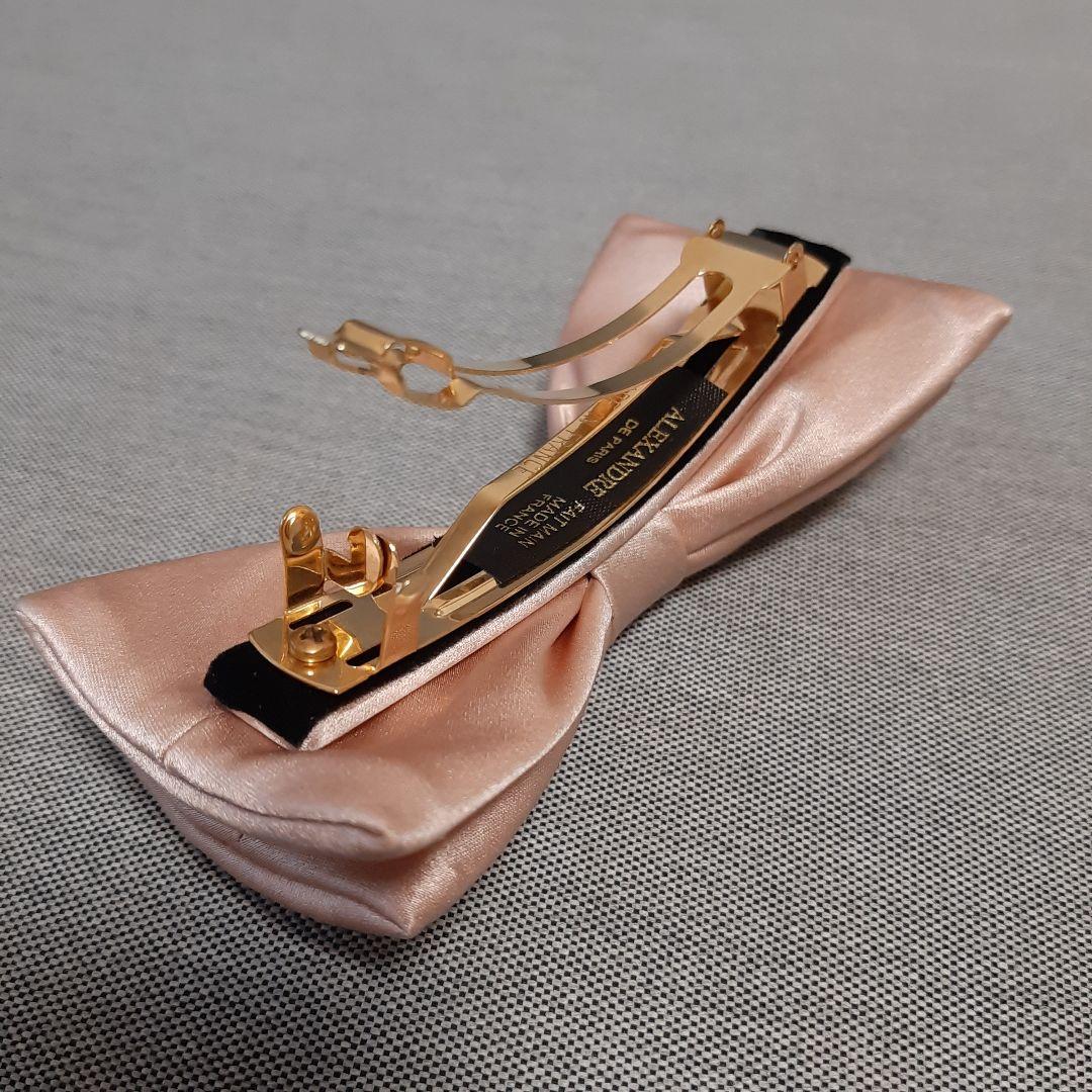 ALEXANDRE DE PARIS アレクサンドルドゥパリ リボン バレッタ