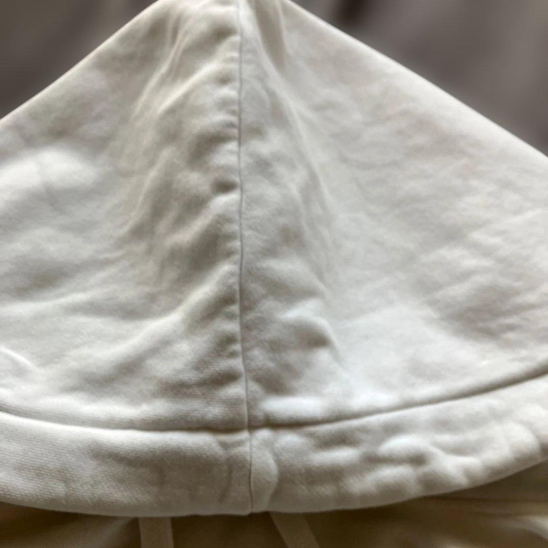 ACNE STUDIOS アクネストゥディオスロゴテープスウェットパーカー白S