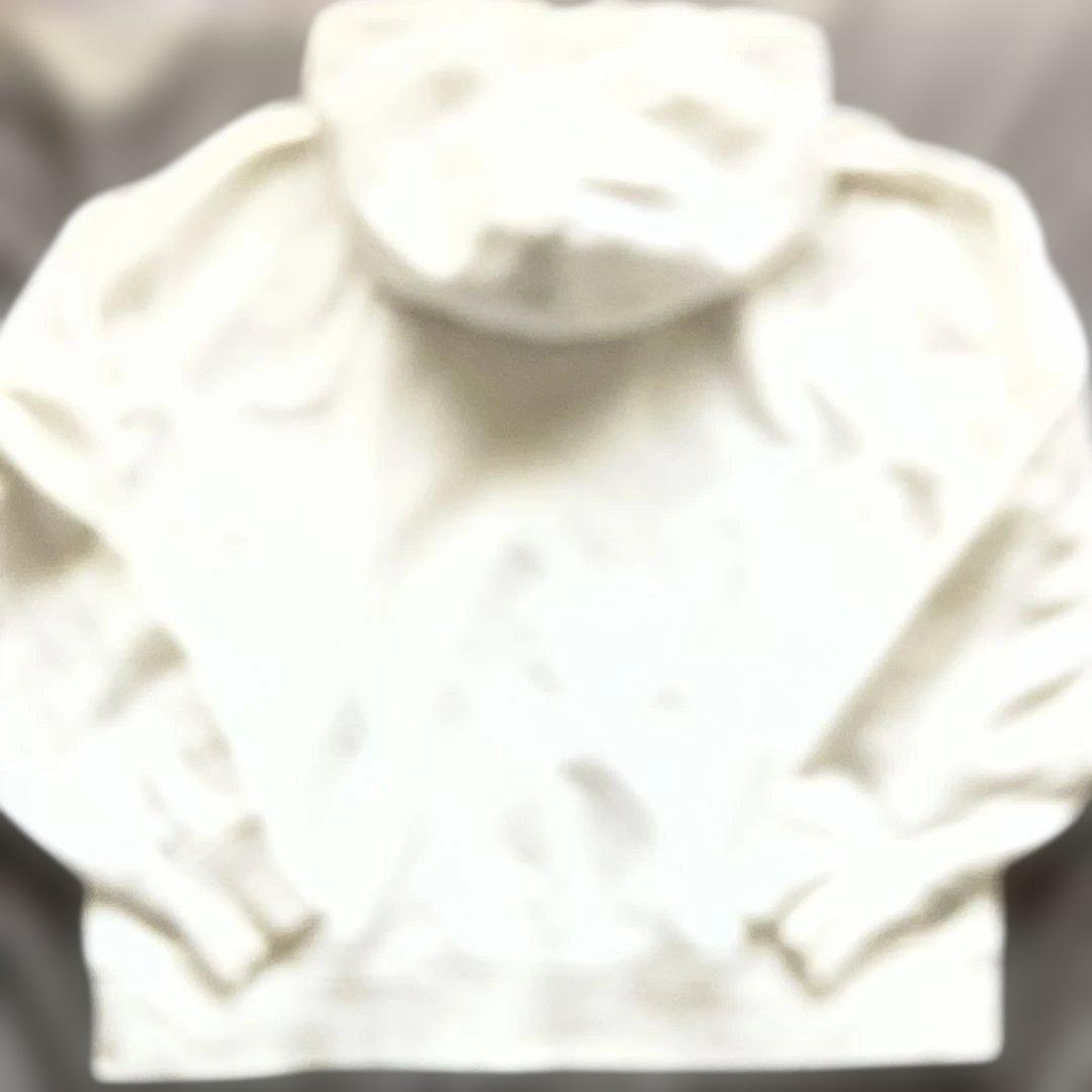 ACNE STUDIOS アクネストゥディオスロゴテープスウェットパーカー白S