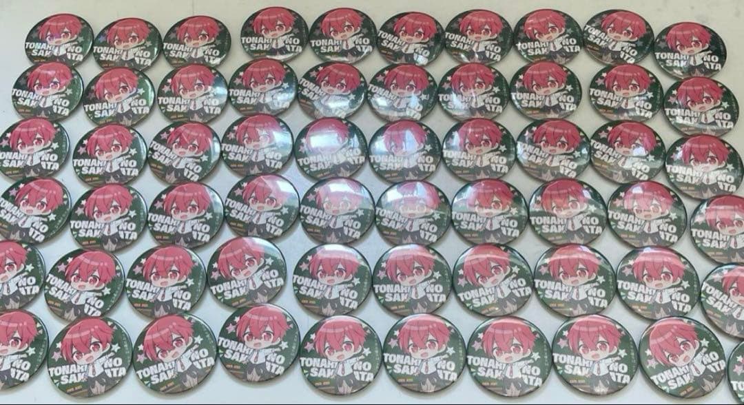 お値下げY20.浦島坂田船 となりの坂田 缶バッジ 2021 夏ツ 黒板 デフォ