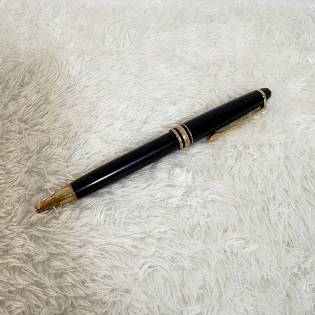 モンブラン ボールペン ブラック ゴールド ツイスト式 インク不良 ジャンク