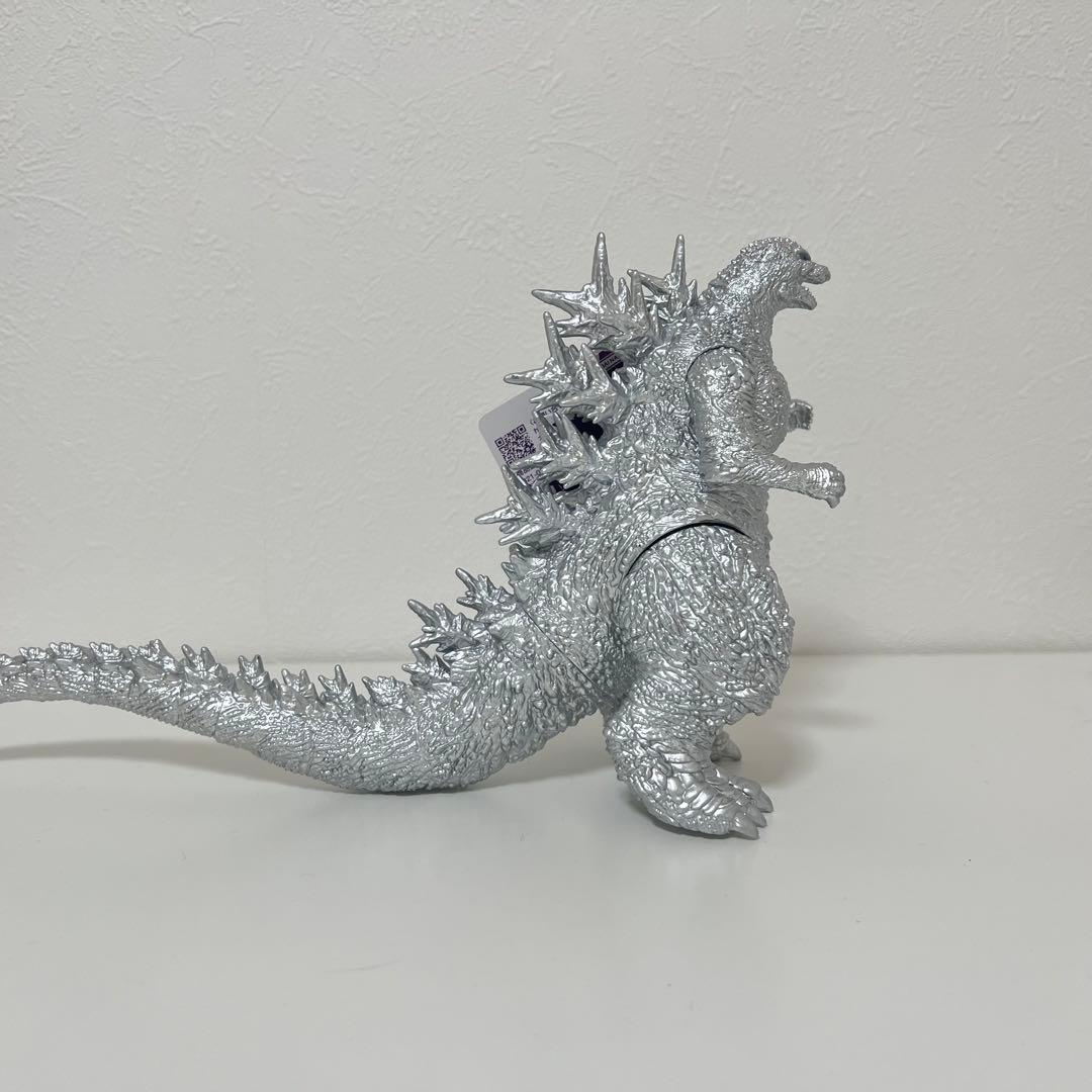 ゴジラ マイナスワン2023 シルバーver. アメリカ限定 ソフビ バンダイ