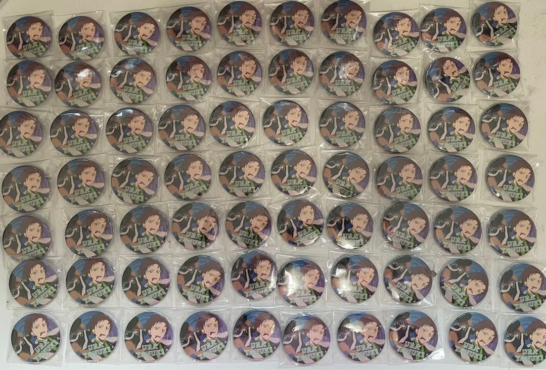 お値下げQ52.うらたぬき 浦島坂田船 date 愚かなオルカ 缶バッジ 等身