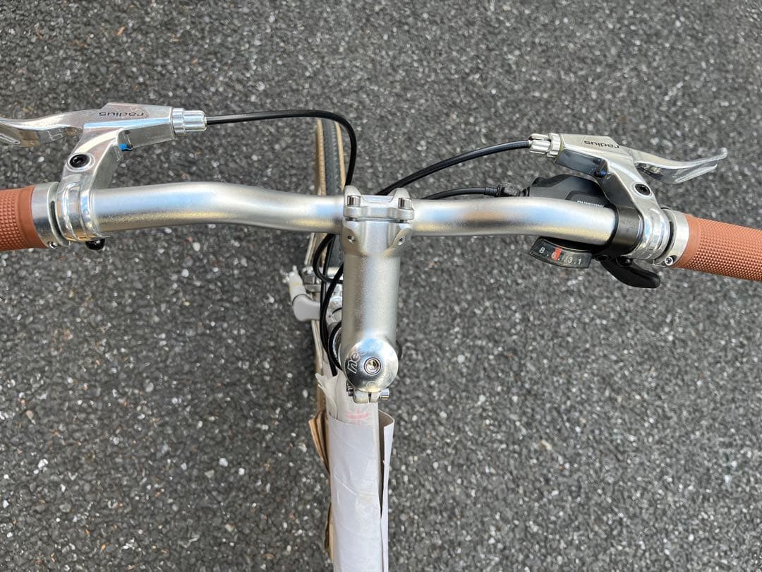 ミニベロ　自転車　クロモリフレーム　8段変速