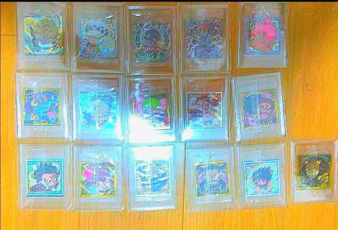 ワンピース　ウエハースシール ニカ log.6 金色ニカ バンダイ　USGR