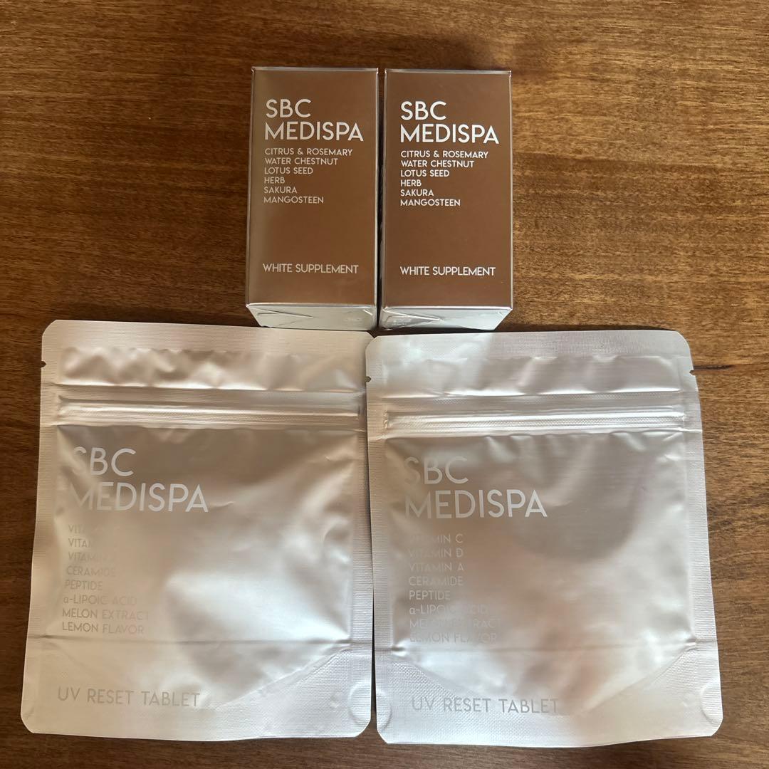 湘南美容外科medispa ホワイトサプリ　飲む日焼け止めリセットタブレット4点