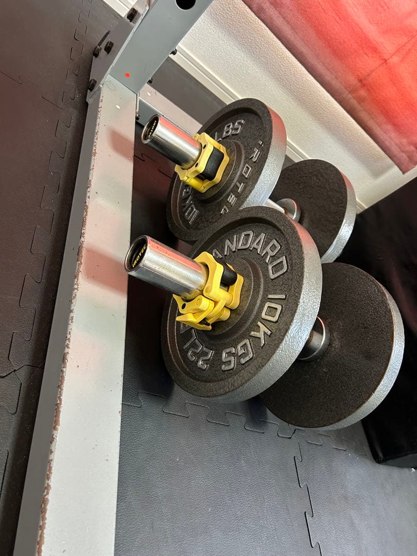 ホームジムセット　プレート計195キロ　約6畳参考　宮城県