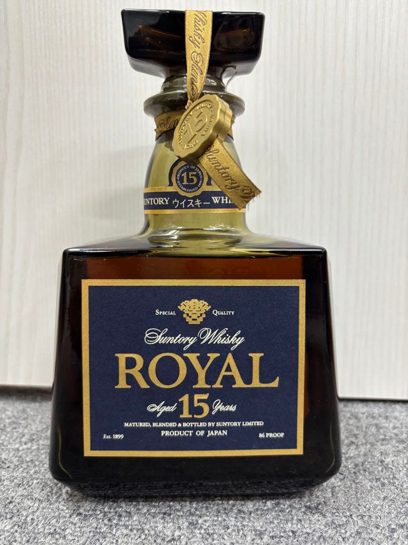 【新品未開封】サントリーウイスキーローヤルプレミアム15年