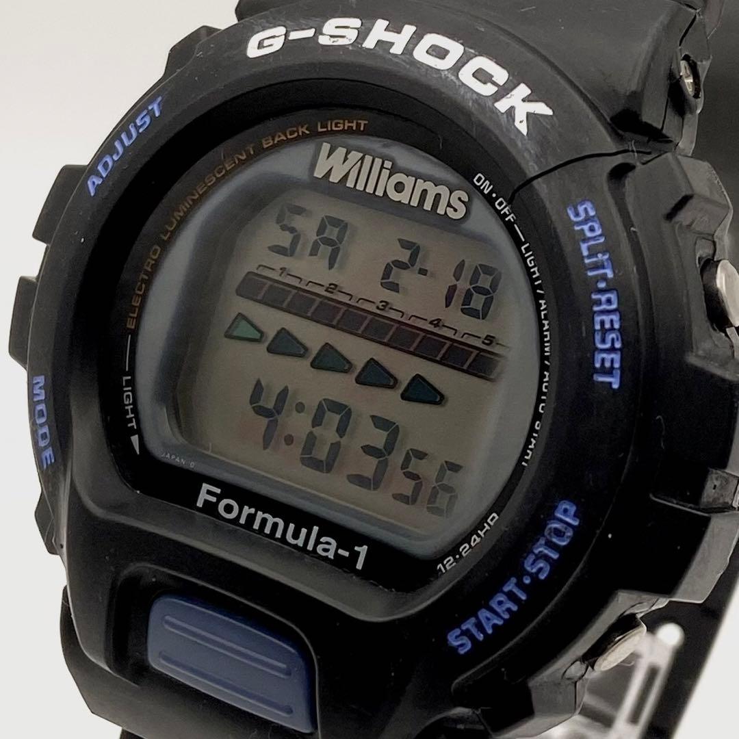 限定品【稼働品】G-SHOCK F1 ウィリアムズ・ルノー　腕時計 新品電池