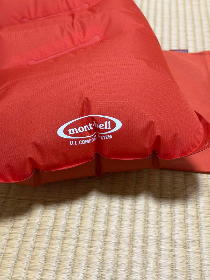 mont-bell ALPINE PAD 25 150 赤エアピロー付き