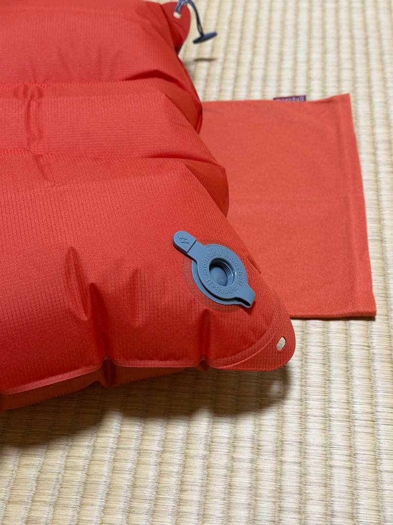 mont-bell ALPINE PAD 25 150 赤エアピロー付き