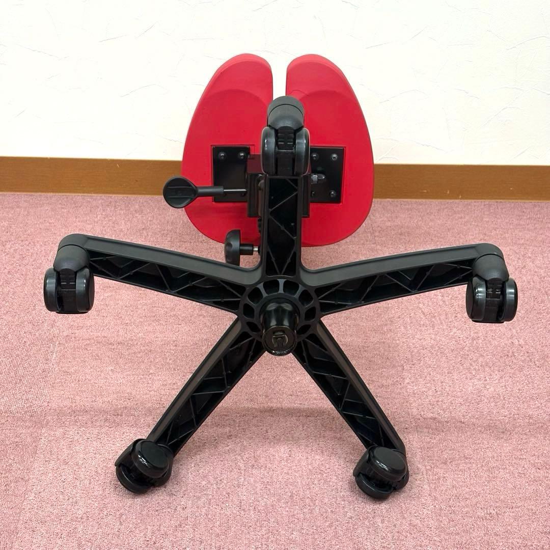 ayur chair アーユルチェア オクトパス 体圧分散マット付 レッド