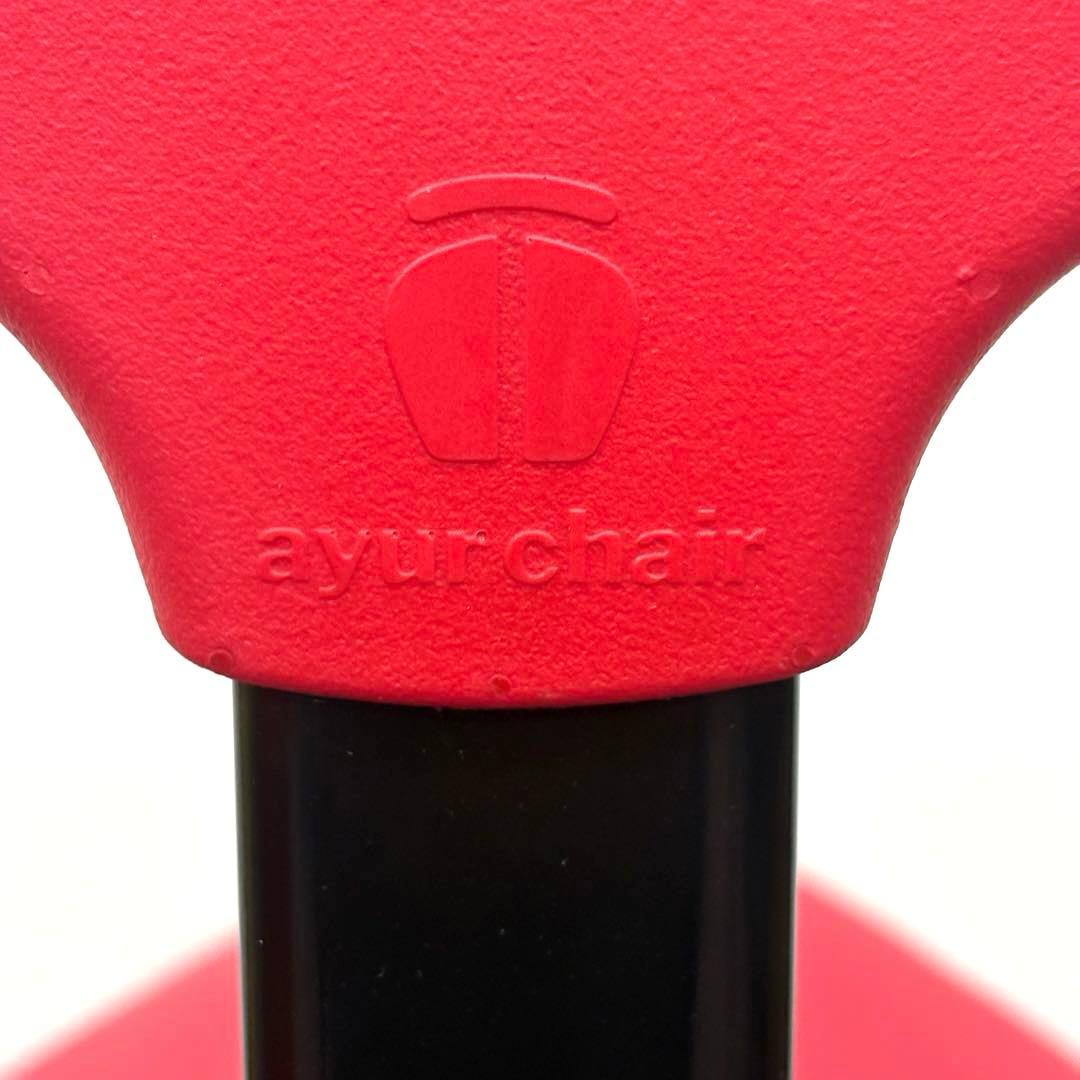 ayur chair アーユルチェア オクトパス 体圧分散マット付 レッド