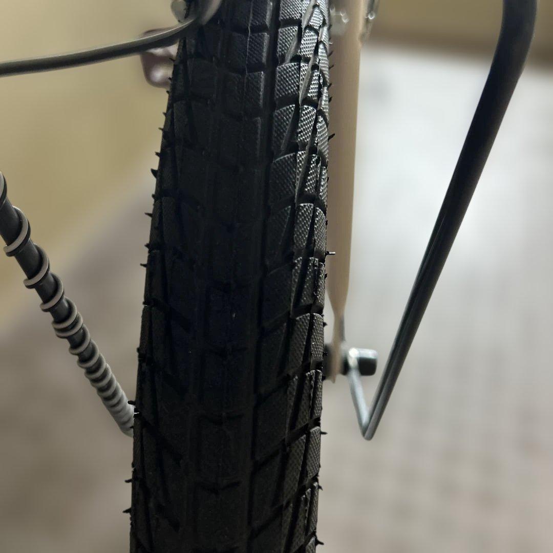 ミキールさま専用　自転車 ベージュ　小径車　アサヒサイクル　ブライトデイ　20イ