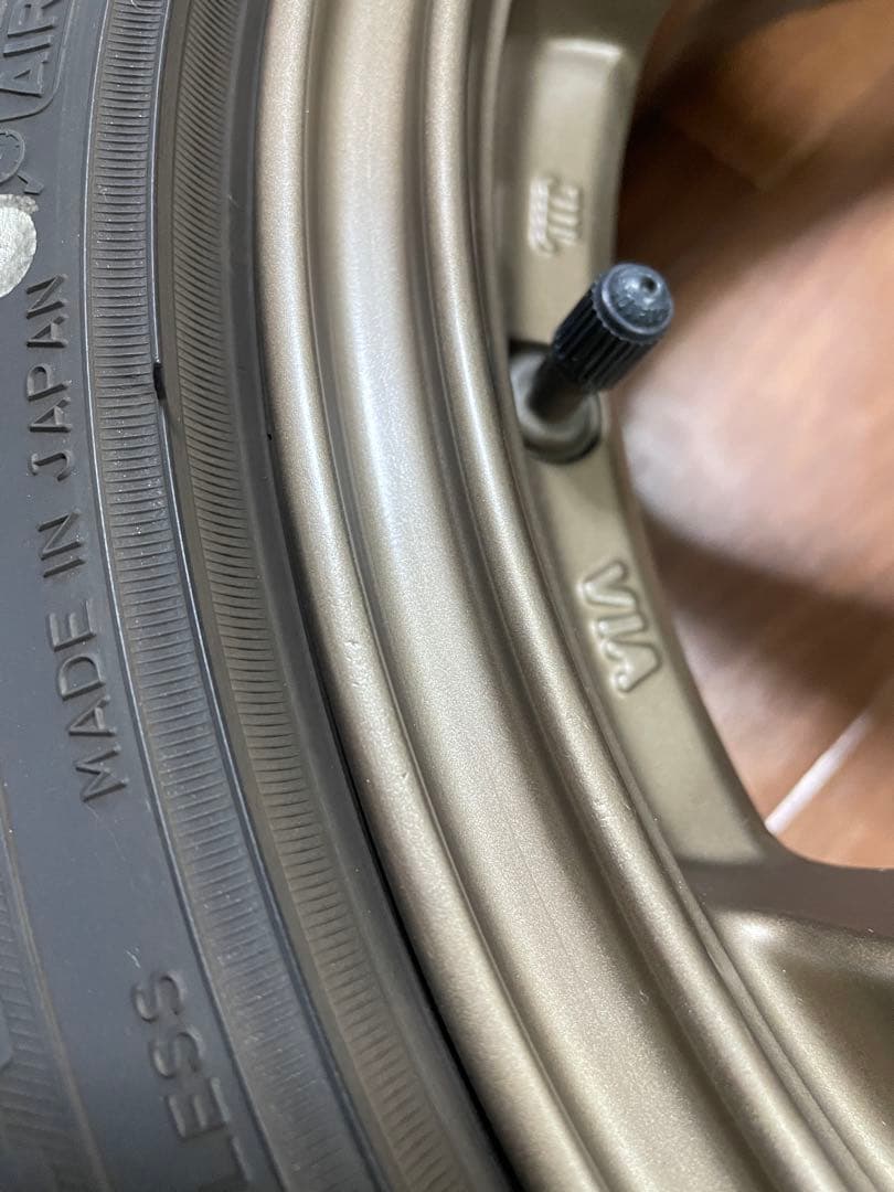 15インチ 5J PCD100オフセット45 4穴 レアマイスター風　TE37風