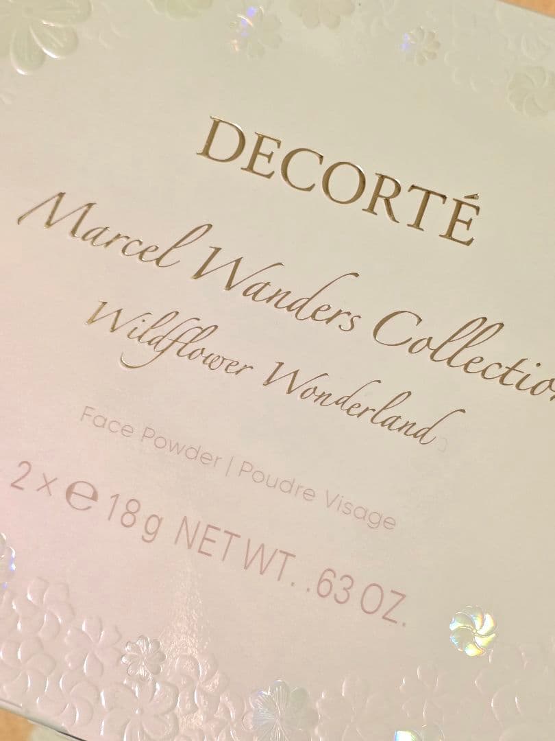 COSME DECORTE☆マルセルワンダースコレクション フェイスパウダー Ⅻ