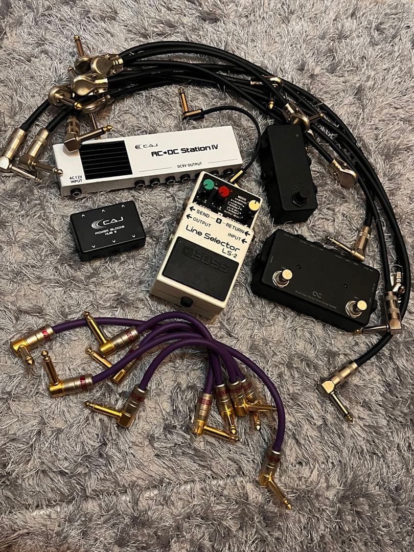 エフェクター周辺機器 ループスイッチャー ラインセレクター パワーサプライ等