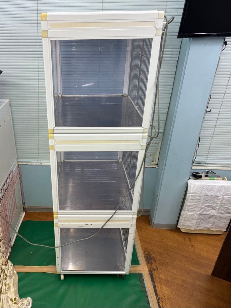 ❗️限界値引実施中❗️GB PRO ペットマンション 3面クリアフィックス窓3段