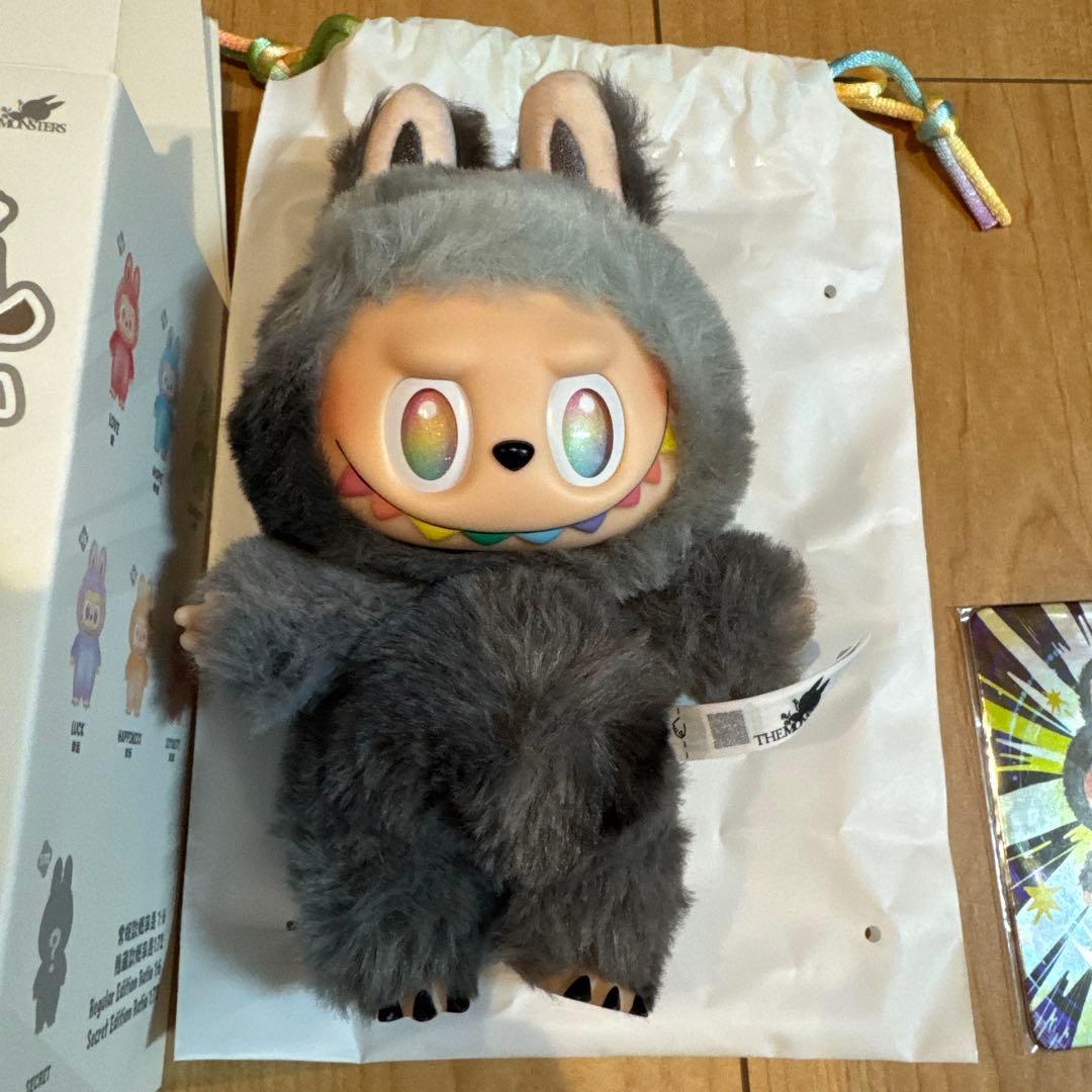 Big Into Sleepy ぬいぐるみ ラブブ　シークレット　正規品