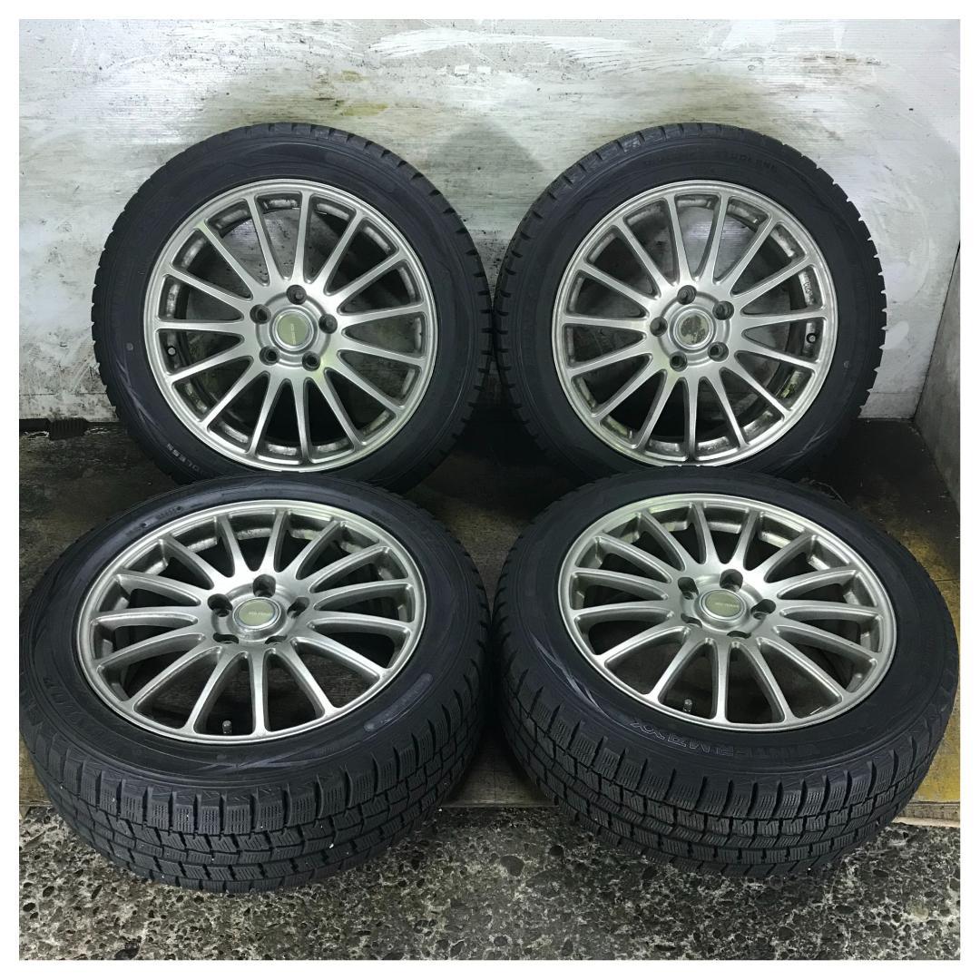 14 DUNLOP 225/50R17 9分目 スタッドレス