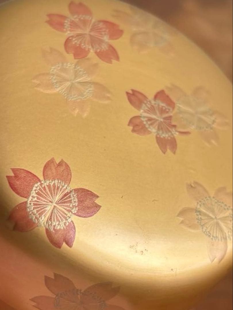 金地 桜 大棗 孝泉造 茶道具 共箱