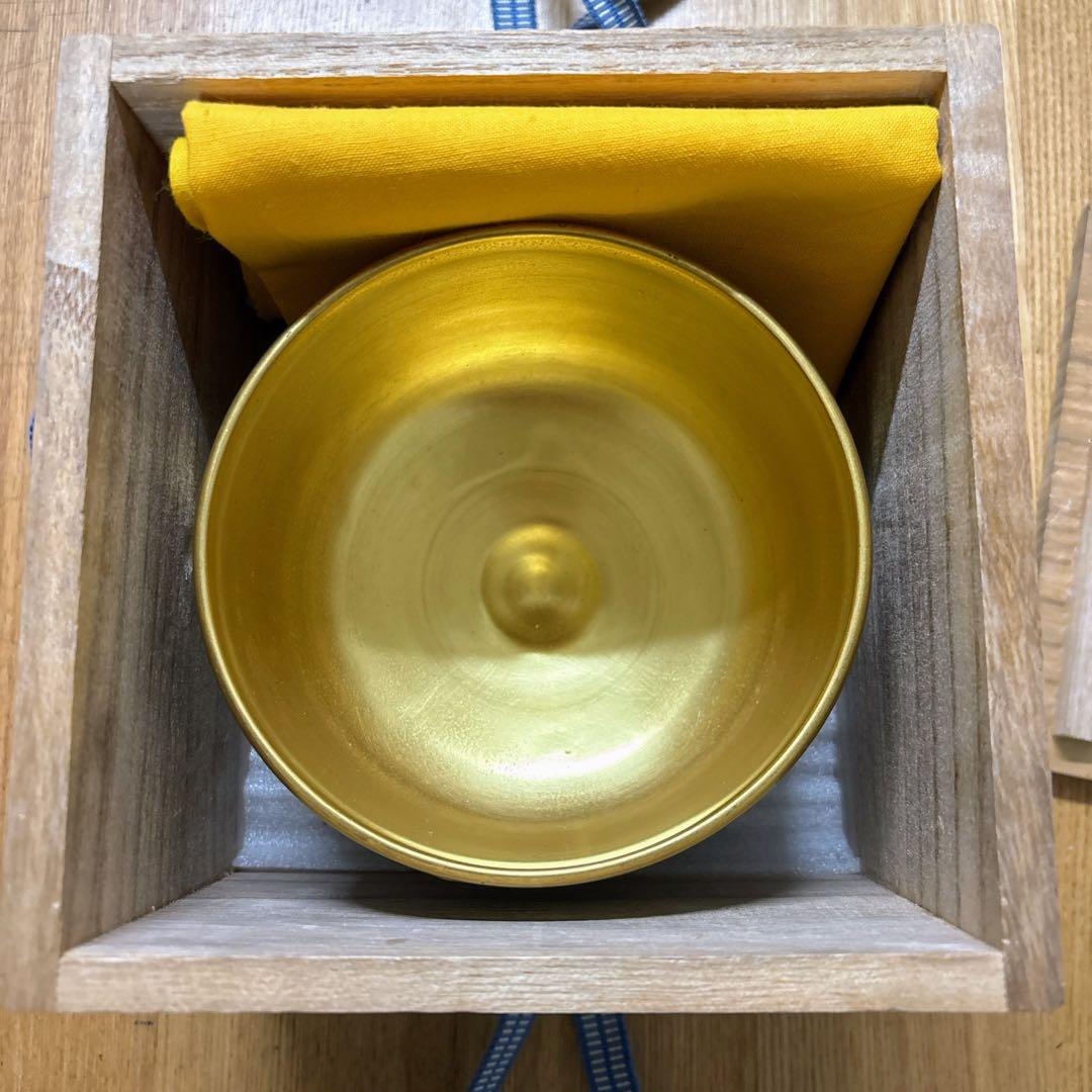 九谷焼　岳陽窯　金彩　百人一首　吉祥抹茶碗　抹茶碗　茶碗