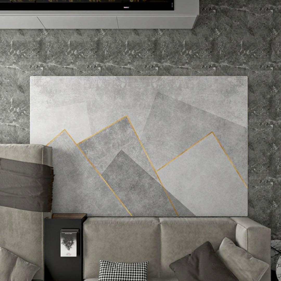 高級 ラグ カーペット 200x340㌢ グレー モダン Indoorplus