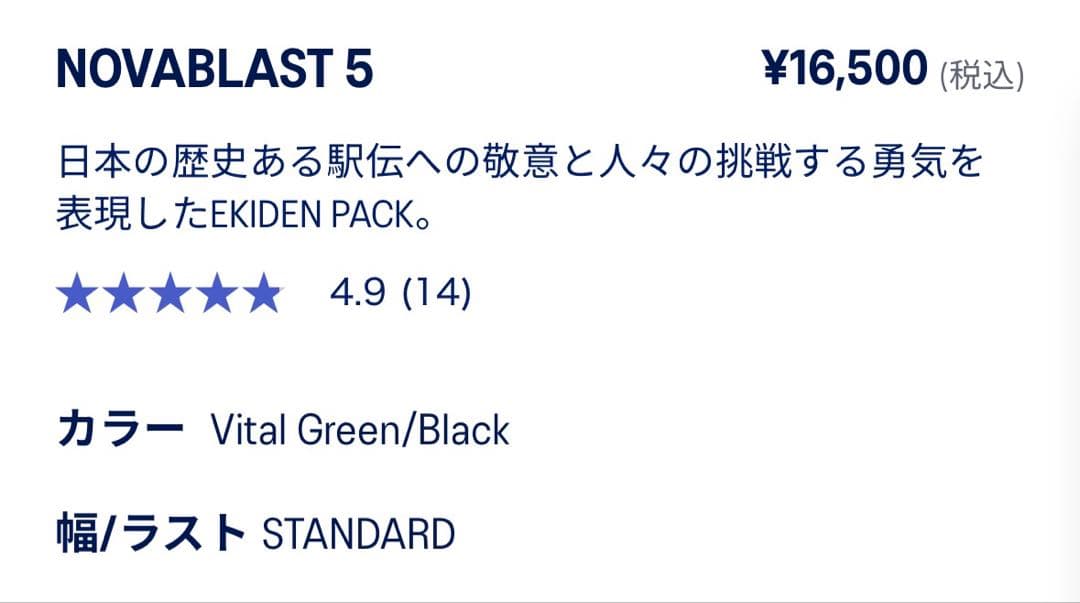 ASICS NOVABLAST5 22.5cm ほぼ新品未使用