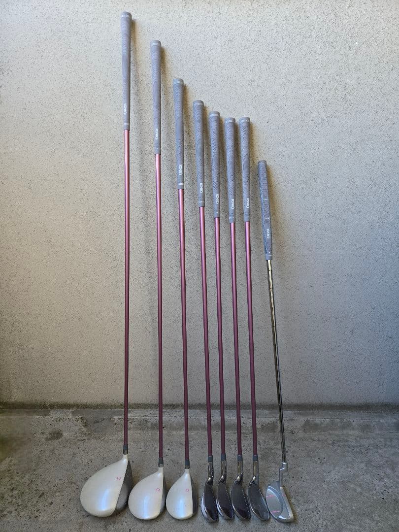 【初心者・レディースゴルフセット】イグニオ EL　8本セット　美品