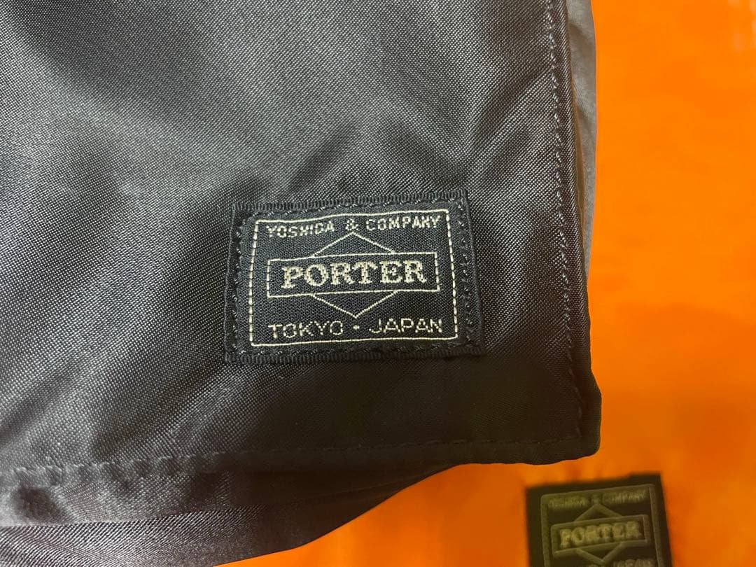 【美品現行タグ】PORTER タンカー ブリーフケース ブラック
