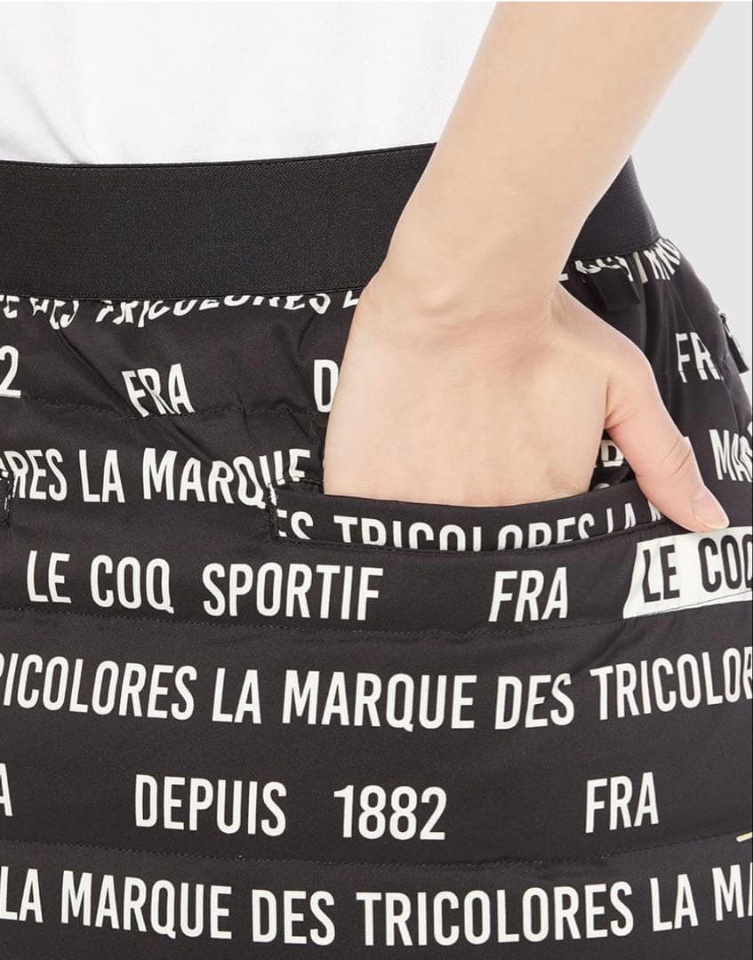 【美品】lecoqsportif ルコックゴルフ ダウン フェザー セットアップ