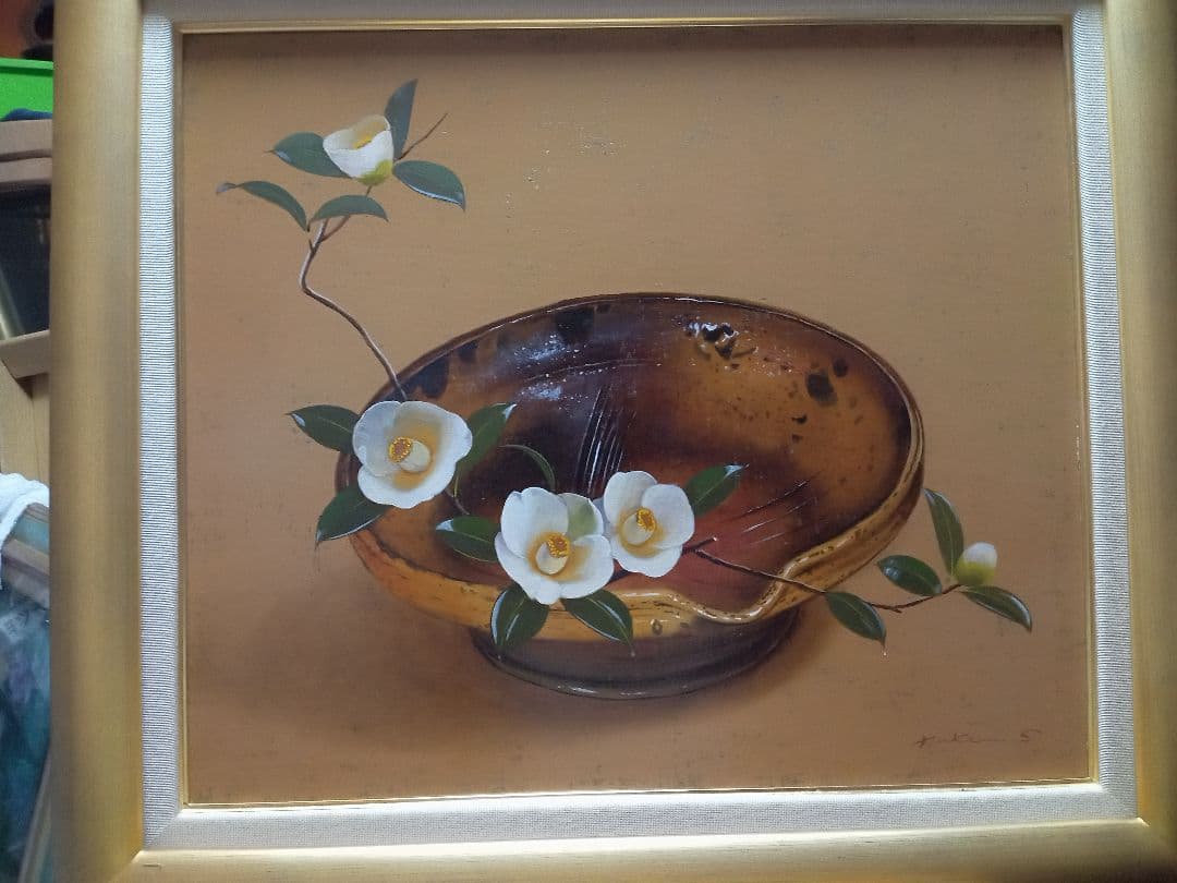 今人気の九鬼三郎の作品です写真１８枚ですF１０号です