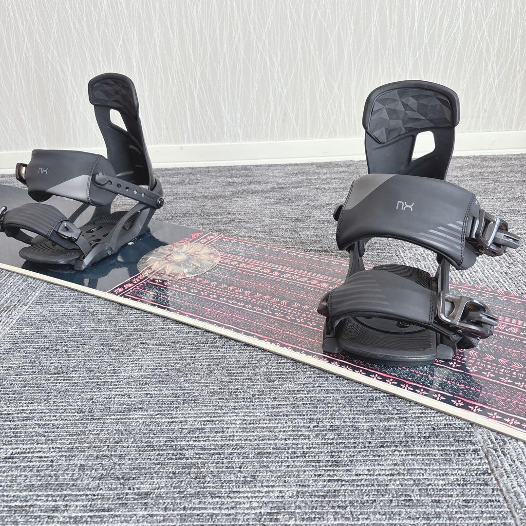 67超豪華❗️ROXY×HEAD レディース スノーボードセット★138cm