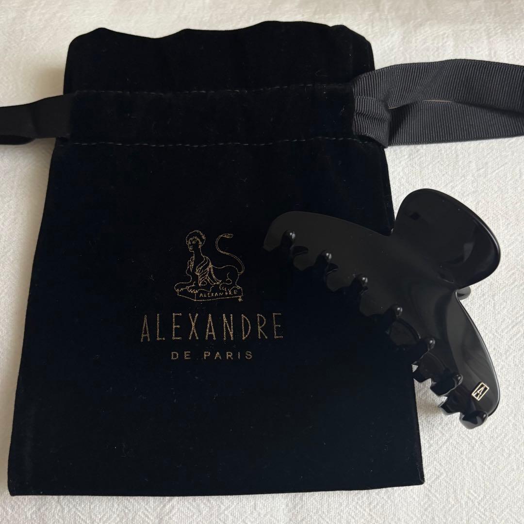 新品未使用 アレクサンドルドゥパリ ヘアクリップ Mサイズ