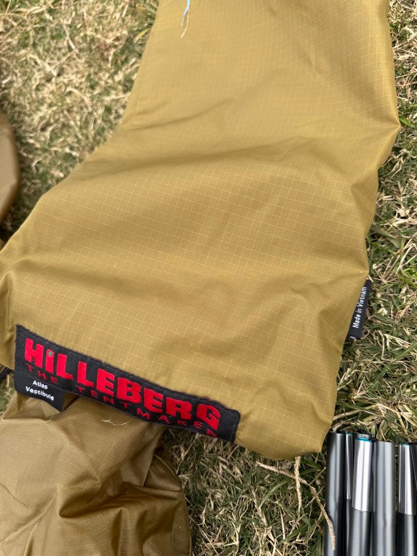 アトラス中古+ベスタビュール中古　ヒルバーグ　hilleberg サンド