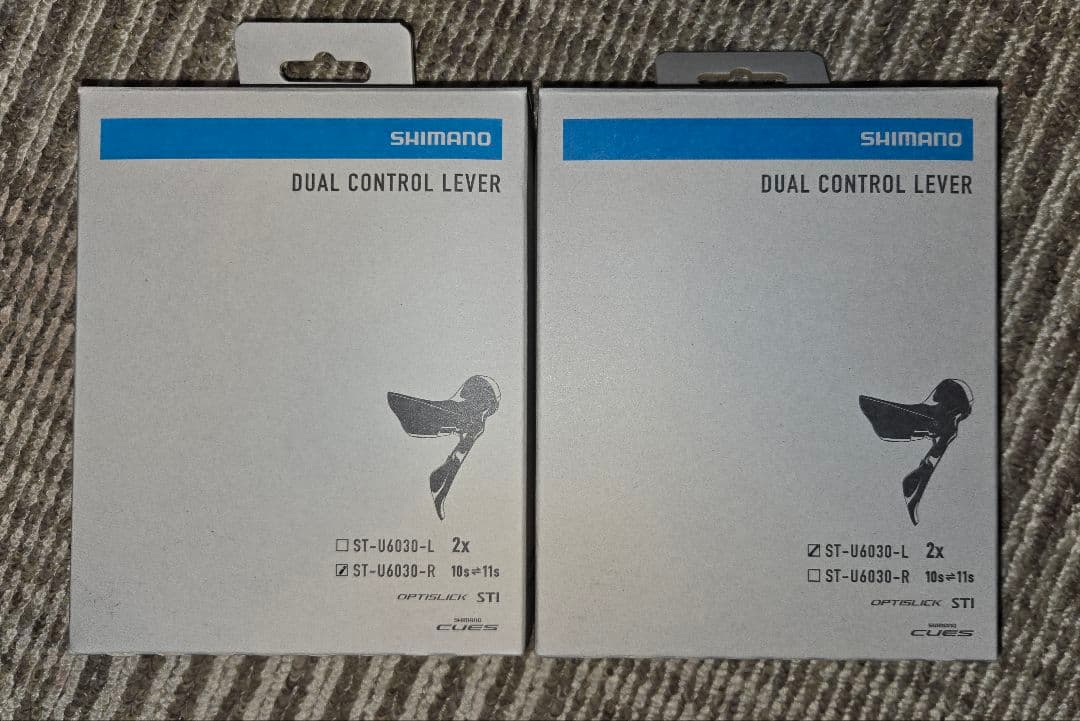 SHIMANO CUES ST-U6030 2-10/11 左右セット