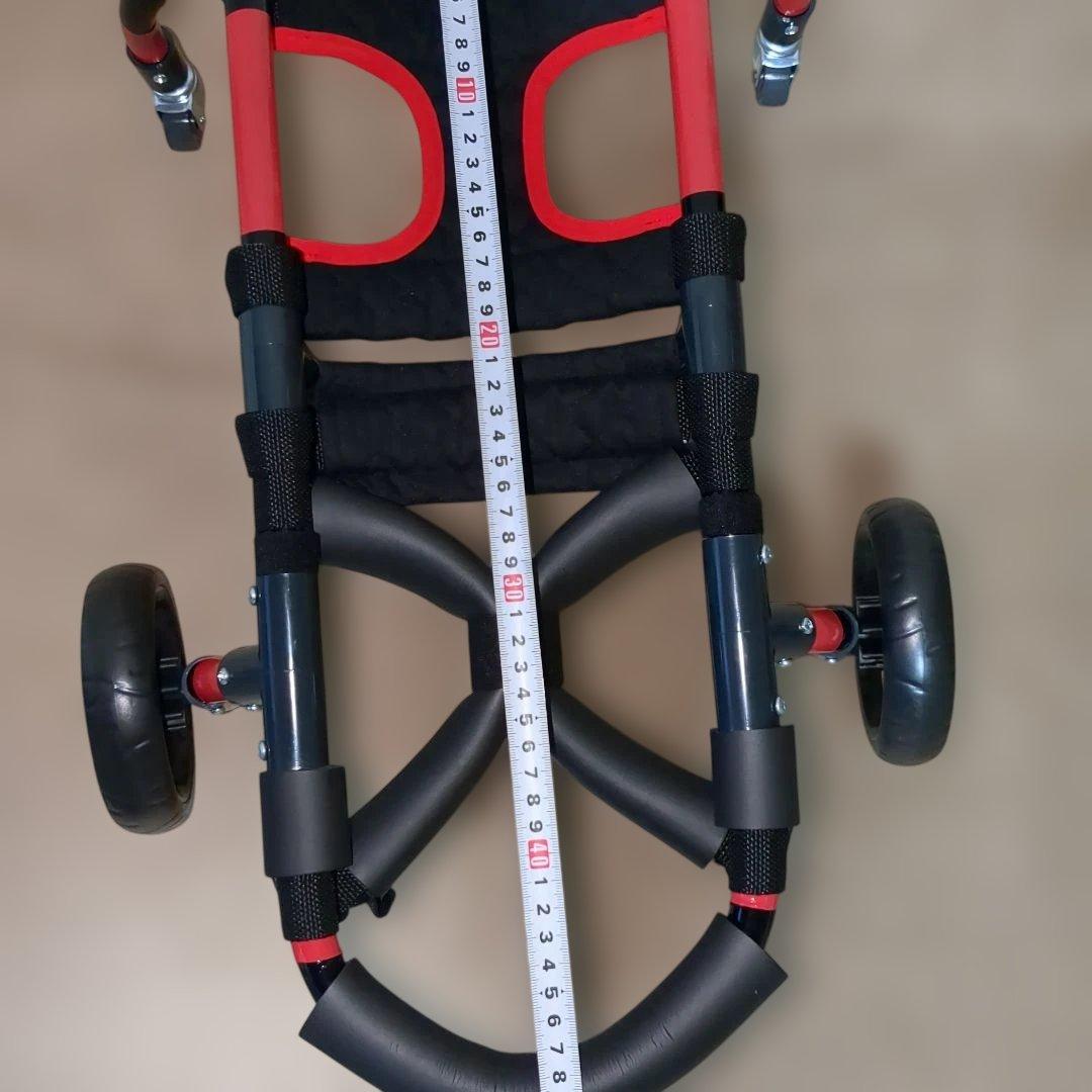 ワンちゃん4輪　リハビリ　食事補助　犬用車椅子　介護補助　犬の歩行器