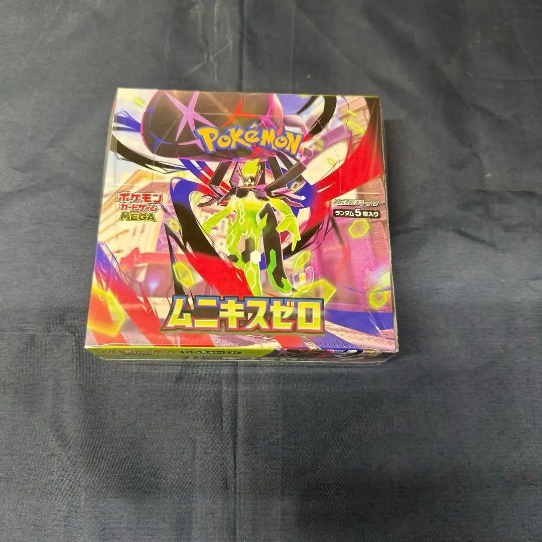 【新品・未開封・シュリンク付き】ポケモンカードゲーム ムニキスゼロ BOX×1