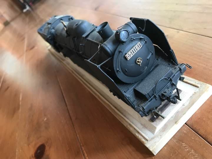 D511161 最終ナンバー SL 模型 デゴイチ