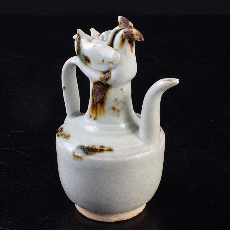 中国　白磁　鳥形水滴　M　R9025