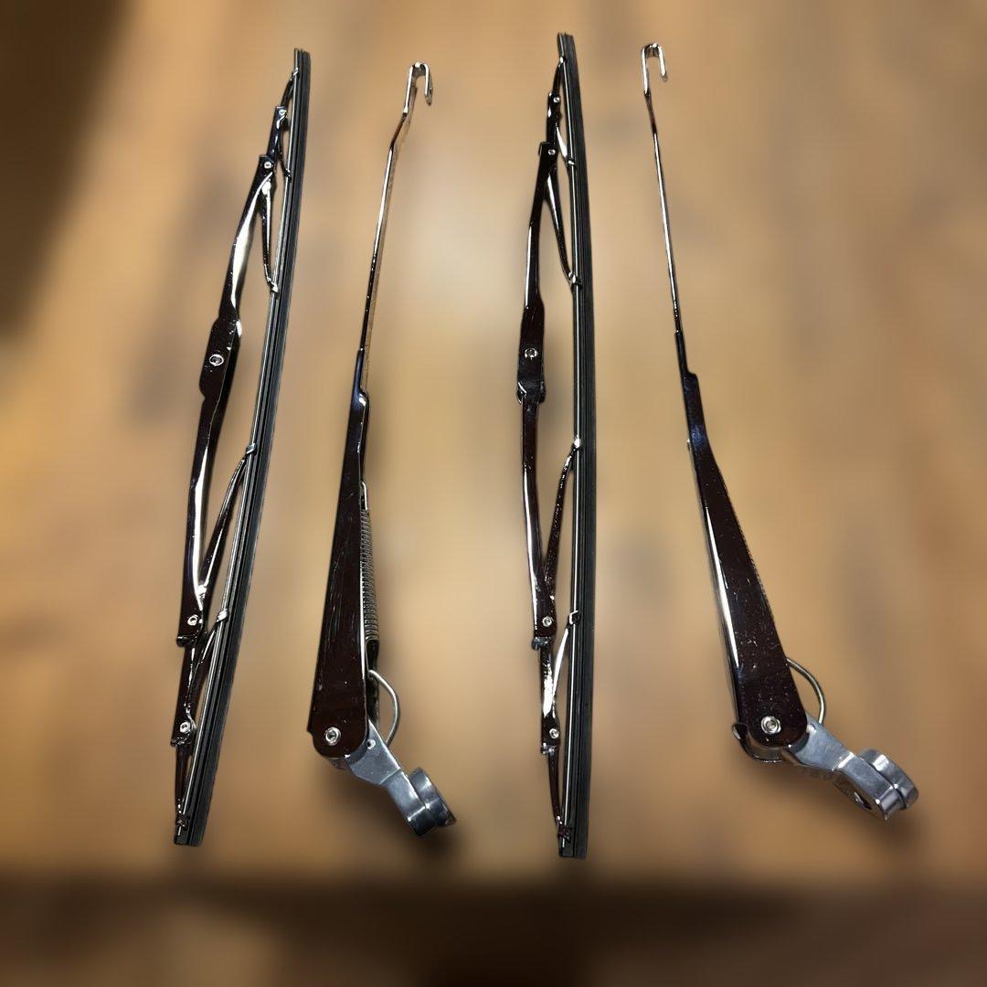 ダットサンD21 ワイパー　クローム ローライダー　ミニトラック