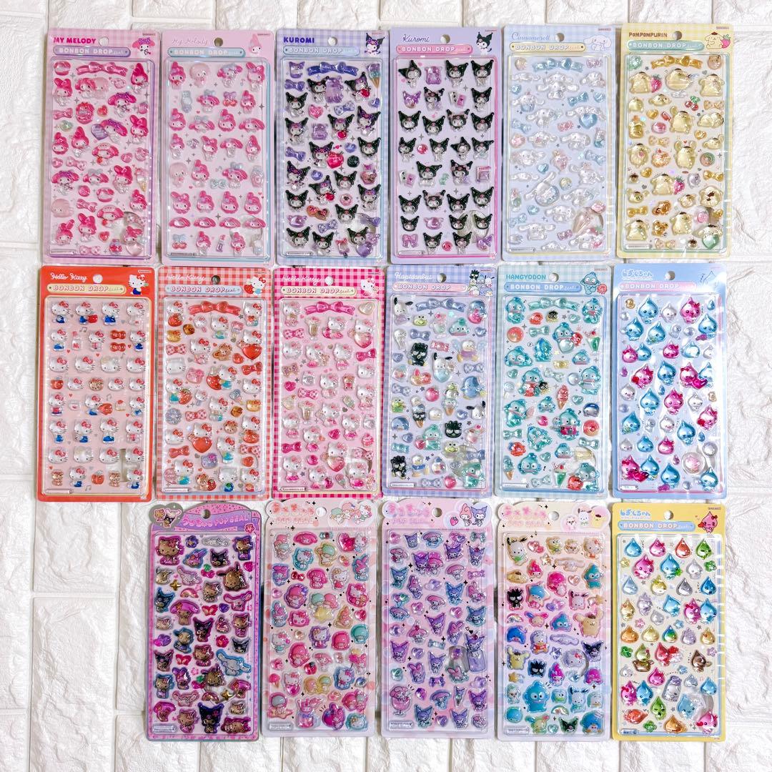 【未開封】《17点セット》ボンボンドロップシール うるちゅるシール まとめ売り