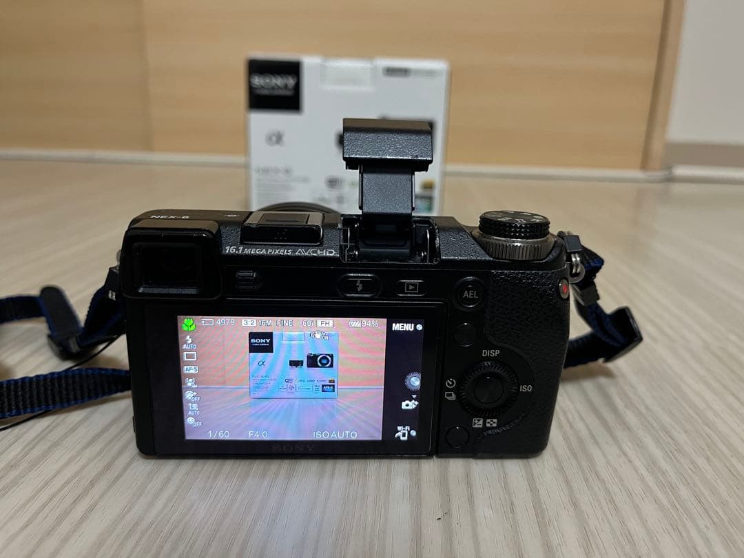 Sony α nex6 ミラーレス一眼カメラ　箱あり