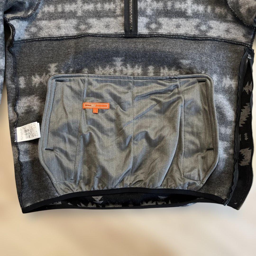 ビームスゴルフ ハーフジップ　フリースジャケット　プルオーバー