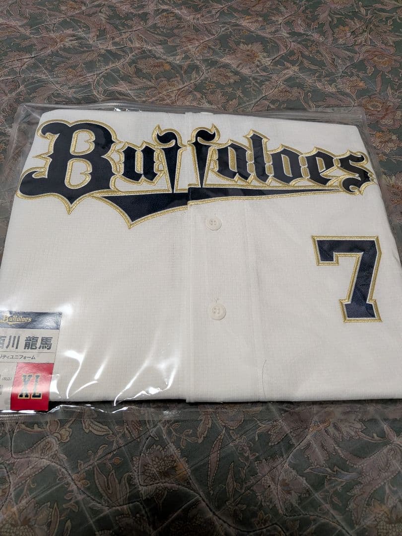 2026年オリックスバファローズハイクオリティユニホーム西川龍馬XL